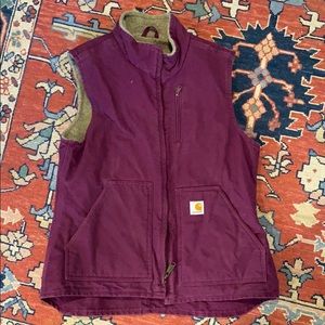 Carhartt purple vest